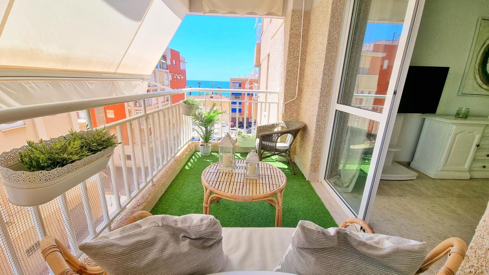 Apartmán El Rubial Con Vistas Al Mar , Parking Y Wifi - By Aloha Palma Águilas Exteriér fotografie